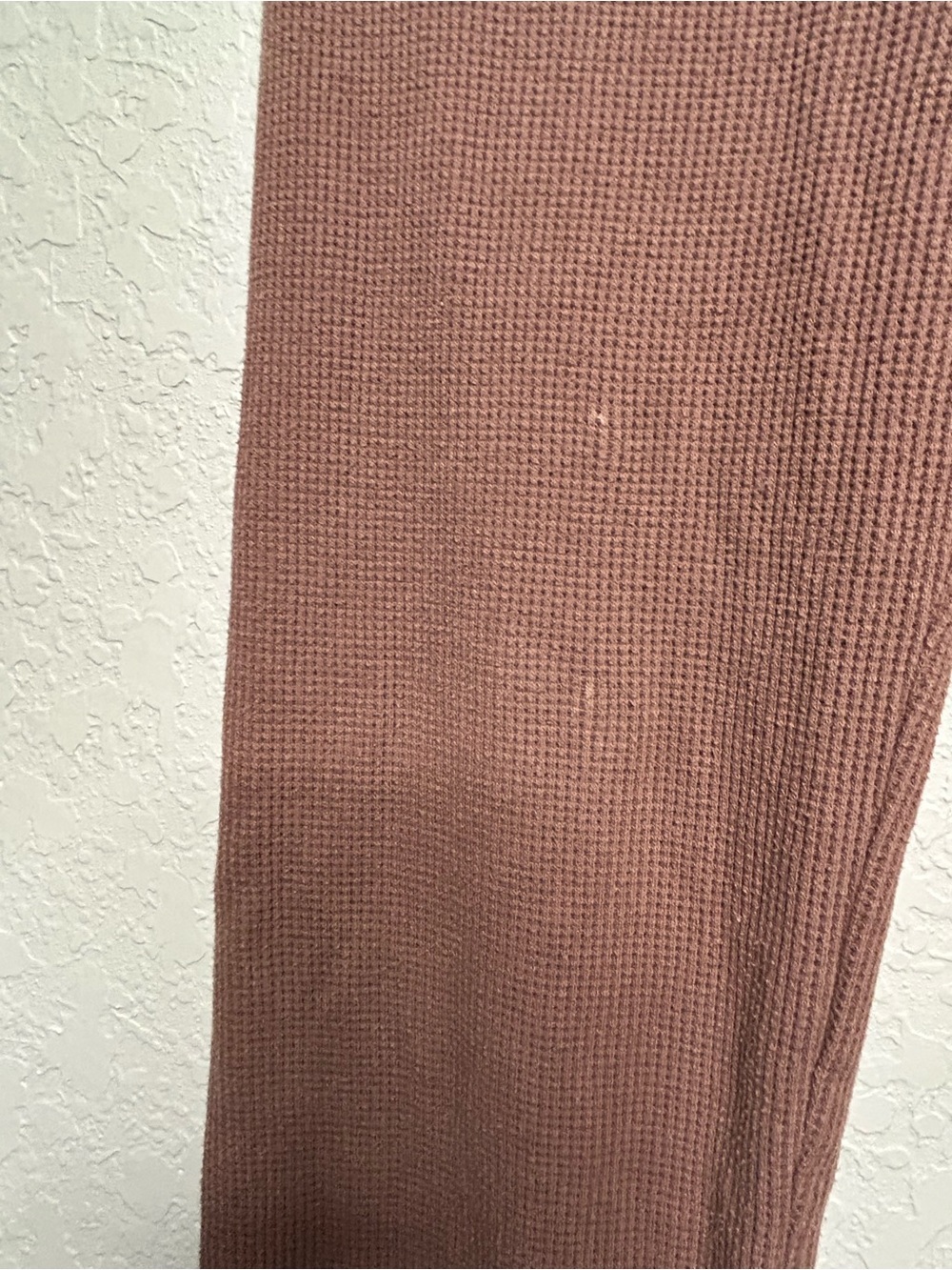 SKIMS Cozy Waffle Knit Lounge Pants Mocha Brown XS - Picture 11 of 11